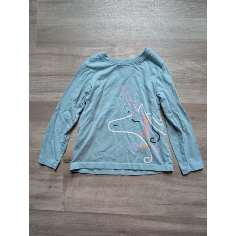 Hanna Andersson Unicorn Long Sleeve Tshirt, 4T (U2)